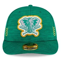 Oakland Athletics MLB 2024 Clubhouse Low 59FIFTY Fitted Hat