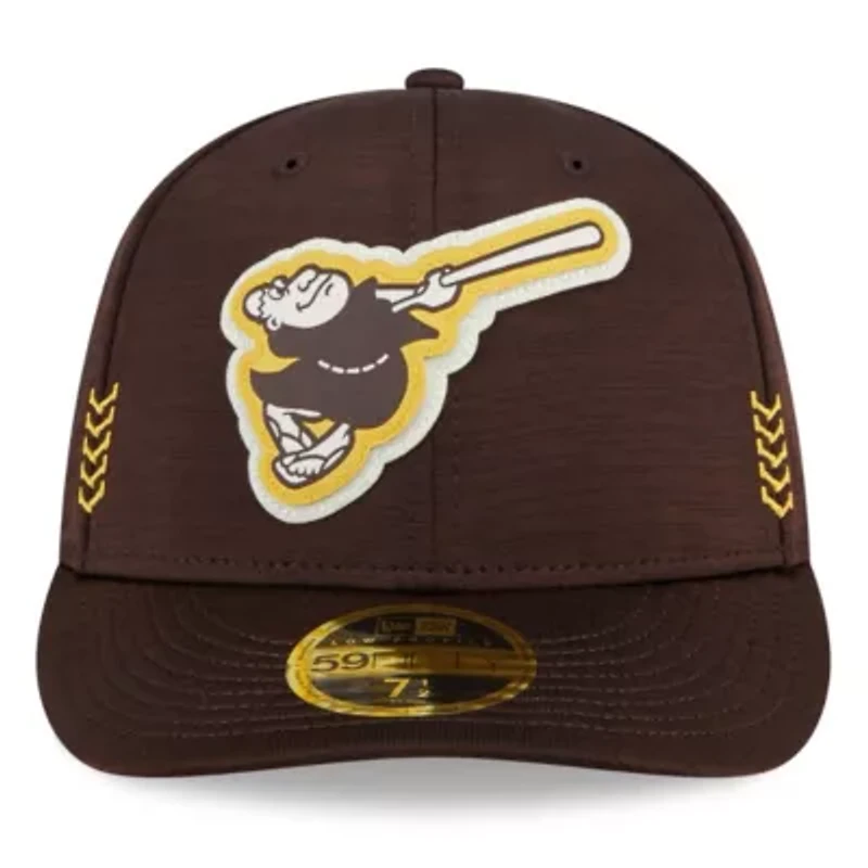 MLB San Diego Padres 2024 Clubhouse Low 59FIFTY Fitted Hat