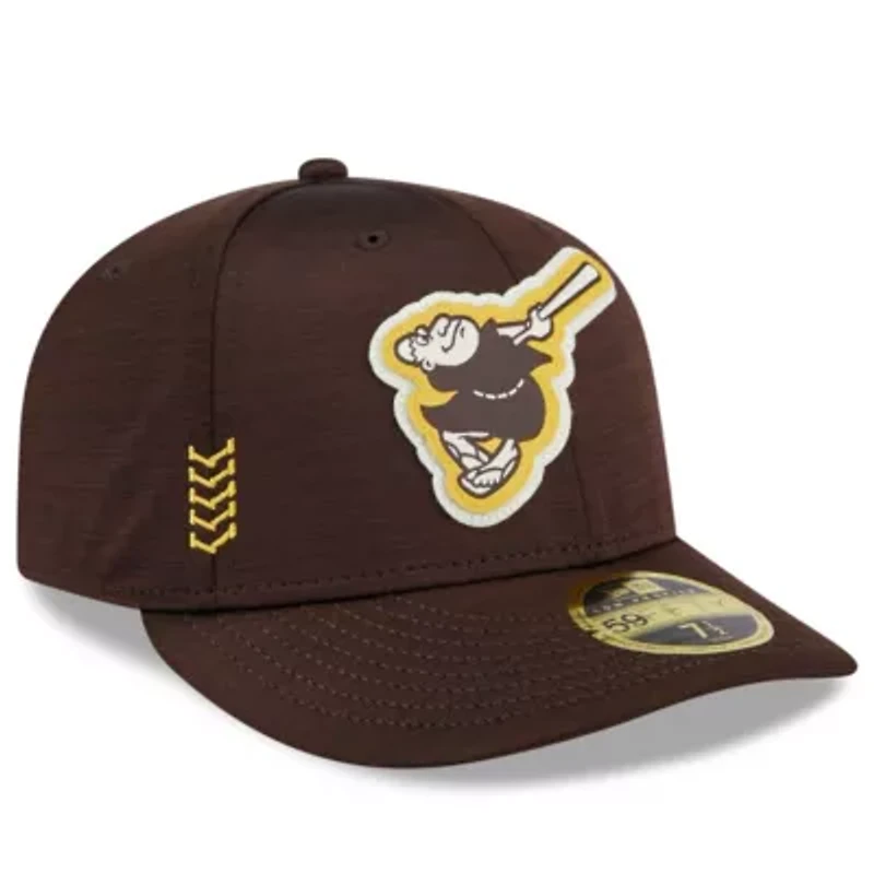MLB San Diego Padres 2024 Clubhouse Low 59FIFTY Fitted Hat