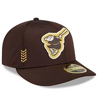 MLB San Diego Padres 2024 Clubhouse Low 59FIFTY Fitted Hat