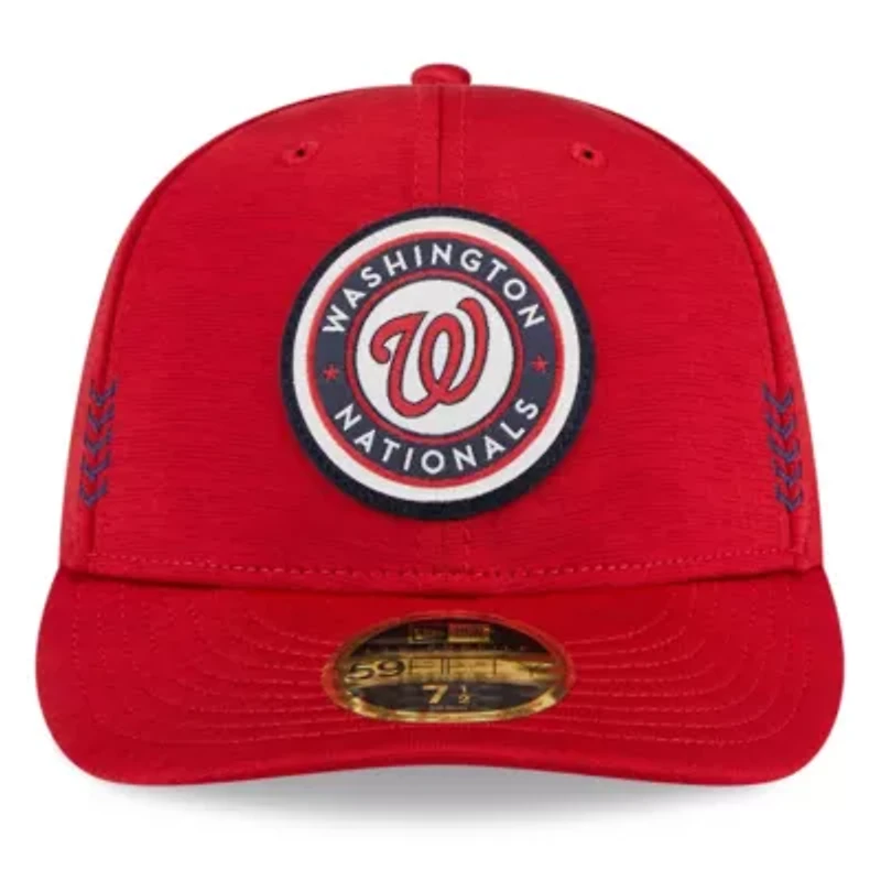 MLB Washington Nationals 2024 Clubhouse Low 59FIFTY Fitted Hat