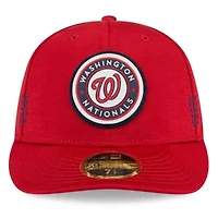 MLB Washington Nationals 2024 Clubhouse Low 59FIFTY Fitted Hat
