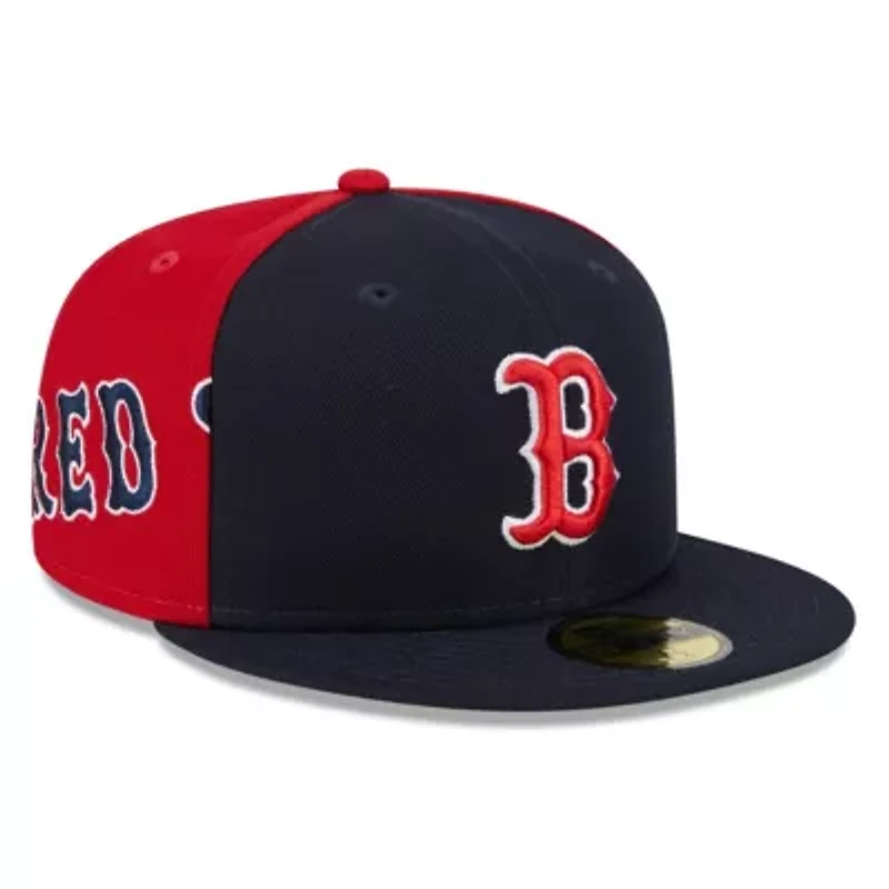 Boston Red Sox MLB Navy/Red Gameday Sideswipe 59FIFTY Fitted Hat