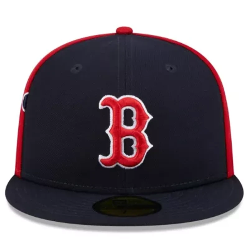 Boston Red Sox MLB Navy/Red Gameday Sideswipe 59FIFTY Fitted Hat