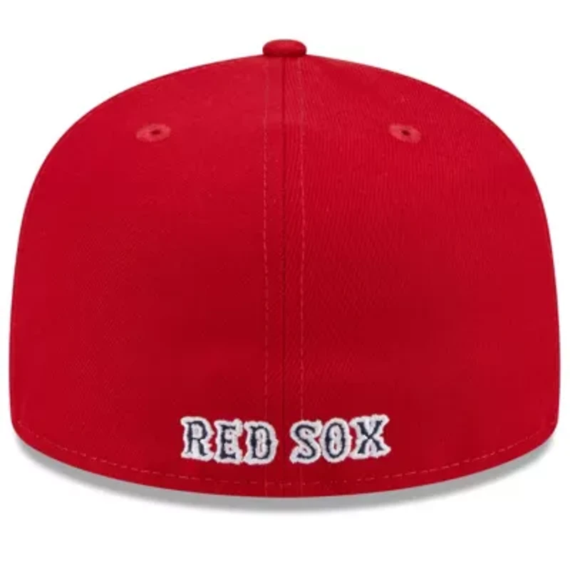 Boston Red Sox MLB Navy/Red Gameday Sideswipe 59FIFTY Fitted Hat