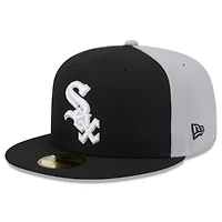 Chicago White Sox MLB Black/Gray Gameday Sideswipe 59FIFTY Fitted Hat