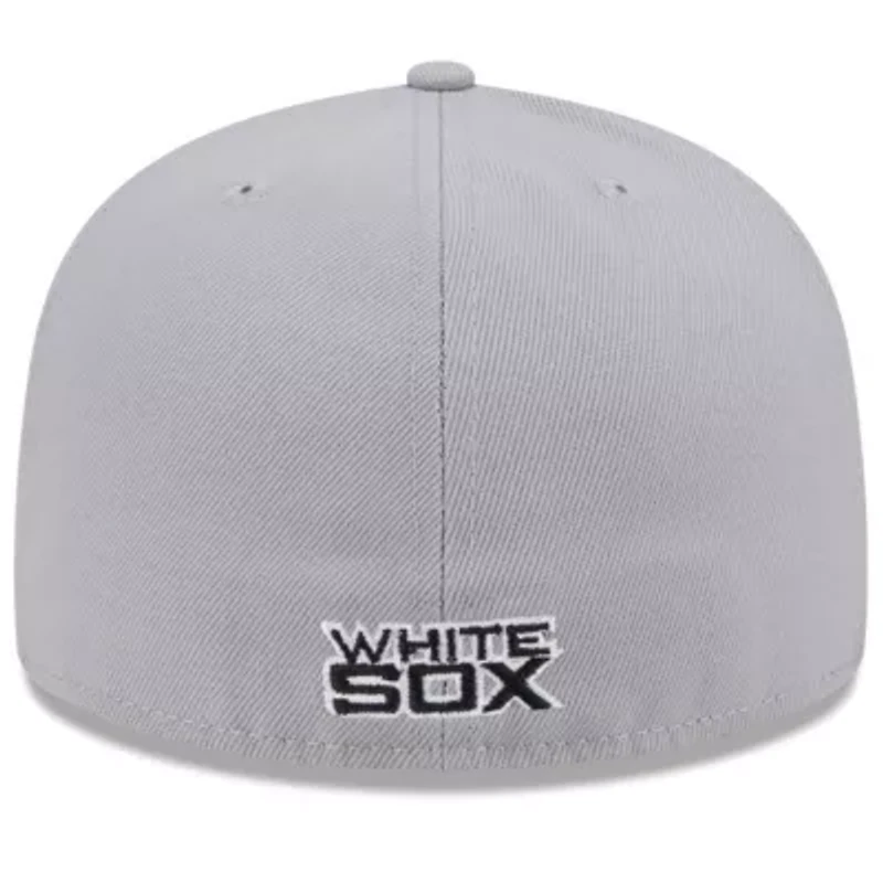 Chicago White Sox MLB Black/Gray Gameday Sideswipe 59FIFTY Fitted Hat
