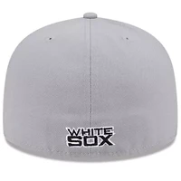 Chicago White Sox MLB Black/Gray Gameday Sideswipe 59FIFTY Fitted Hat