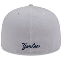 MLB Navy/Gray New York Yankees Gameday Sideswipe 59FIFTY Fitted Hat