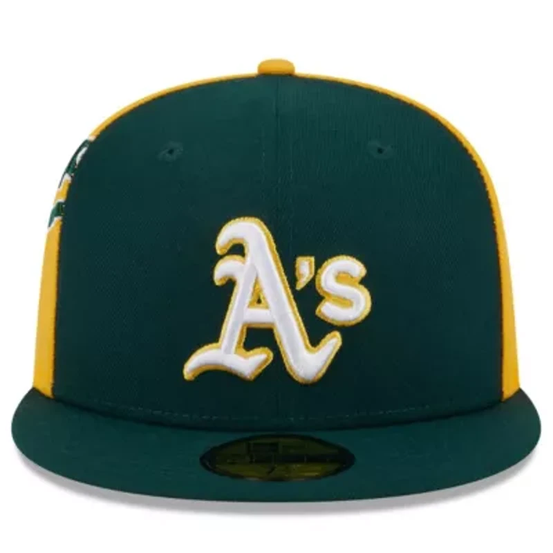Oakland Athletics MLB Green/Gold Gameday Sideswipe 59FIFTY Fitted Hat