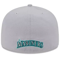MLB Navy/Gray Seattle Mariners Gameday Sideswipe 59FIFTY Fitted Hat