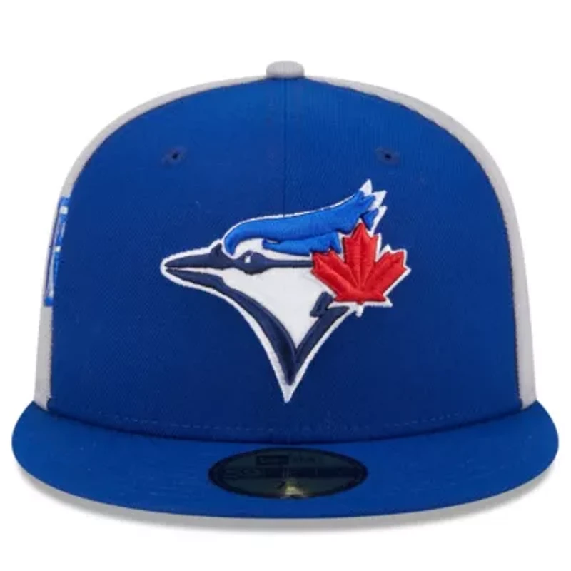 Toronto Blue Jays MLB Royal/Gray Gameday Sideswipe 59FIFTY Fitted Hat