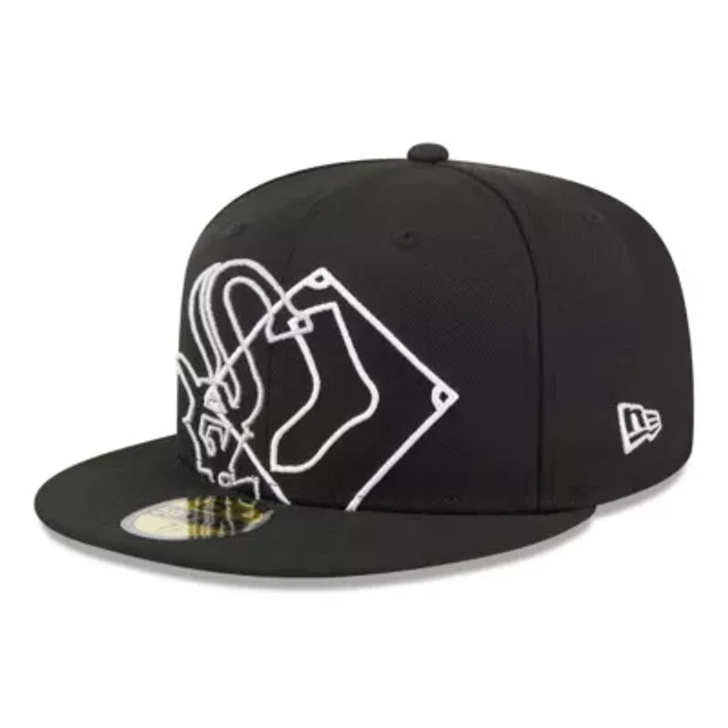 Chicago White Sox MLB Game Day Overlap 59FIFTY Fitted Hat