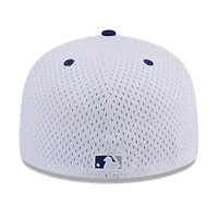 MLB Los Angeles Dodgers Throwback Mesh 59FIFTY Fitted Hat