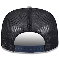 MLB White/Gray New York Yankees Team Foam Front A-Frame Trucker 9FIFTY Snapback Hat