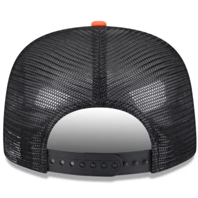 MLB White/Orange San Francisco Giants Team Foam Front A-Frame Trucker 9FIFTY Snapback Hat