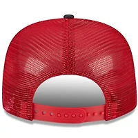 MLB White/Red St. Louis Cardinals Team Foam Front A-Frame Trucker 9FIFTY Snapback Hat