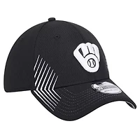 MLB Milwaukee Brewers Active Dash Mark 39THIRTY Flex Hat