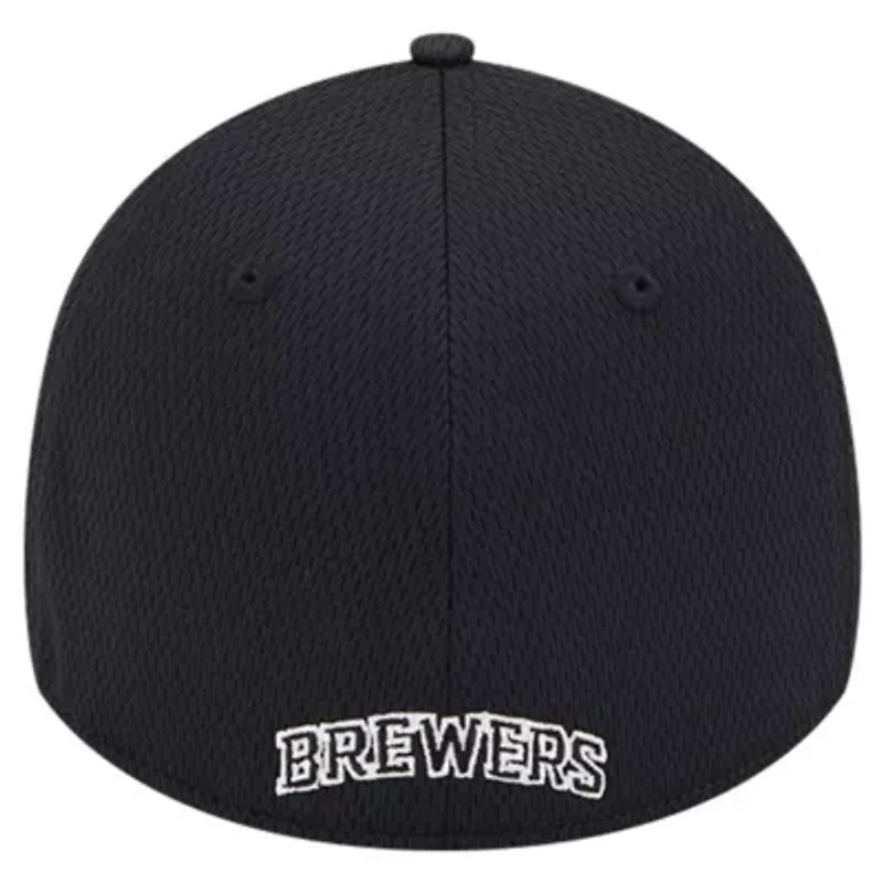 MLB Milwaukee Brewers Active Dash Mark 39THIRTY Flex Hat