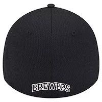 MLB Milwaukee Brewers Active Dash Mark 39THIRTY Flex Hat