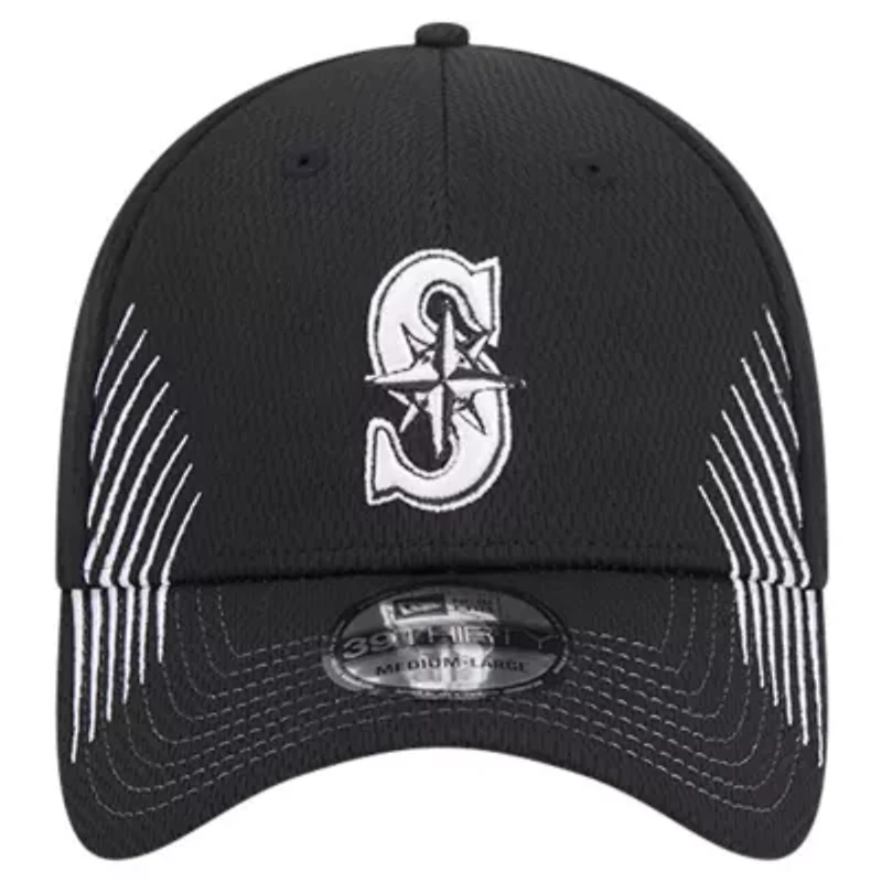 MLB Seattle Mariners Active Dash Mark 39THIRTY Flex Hat