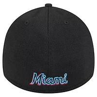 MLB Miami Marlins Active Pivot 39THIRTY Flex Hat