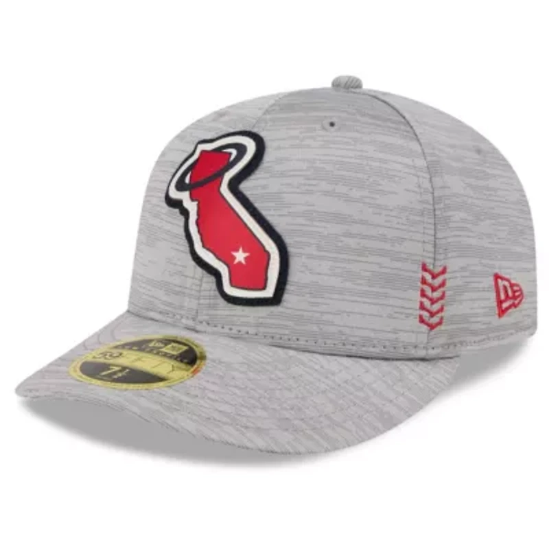MLB Los Angeles Angels 2024 Clubhouse Low 59FIFTY Fitted Hat