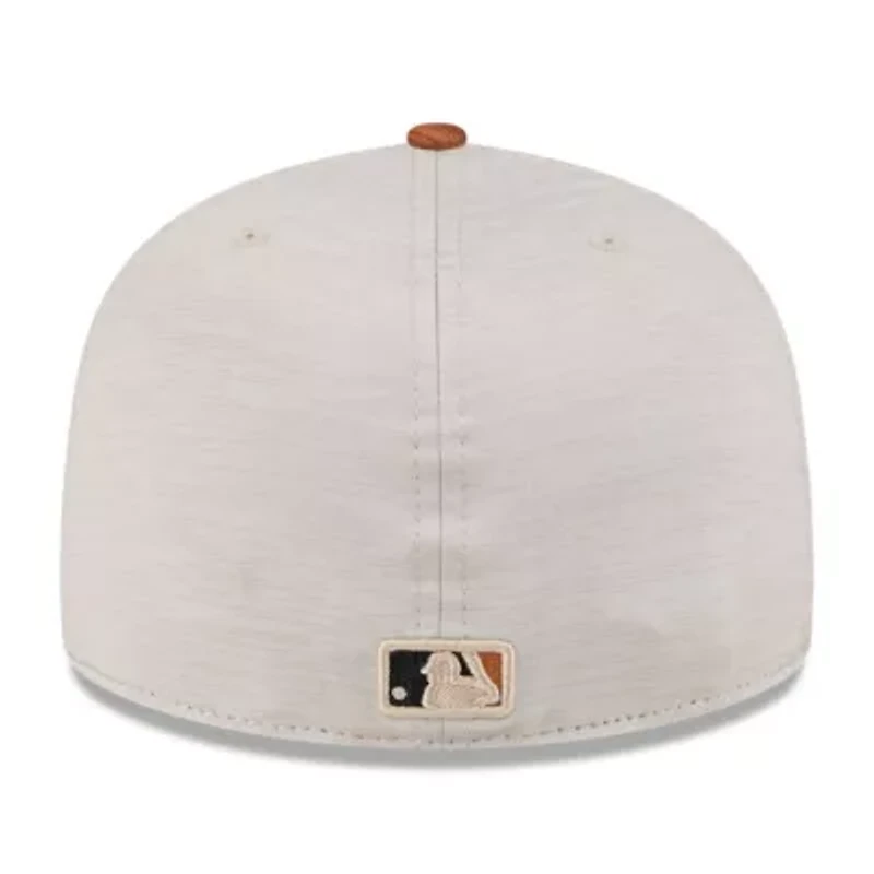 Chicago White Sox MLB Stone/Brown 2024 Clubhouse 59FIFTY Fitted Hat