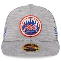 MLB New York Mets 2024 Clubhouse Low 59FIFTY Fitted Hat