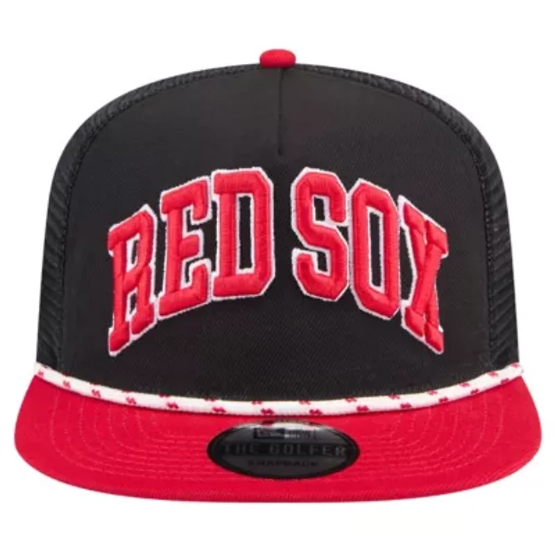 Boston Red Sox MLB Boston Sox Throwback Meshback Golfer Hat