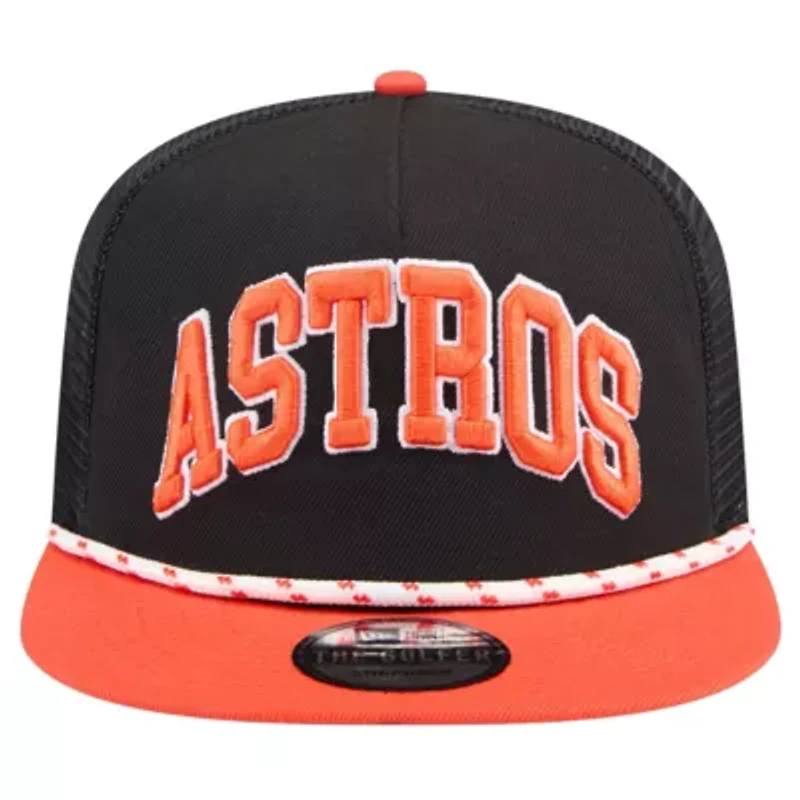 MLB Houston Astros Throwback Meshback Golfer Hat