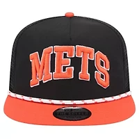MLB New York Mets Throwback Meshback Golfer Hat