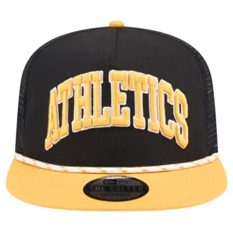 Oakland Athletics MLB Athletics Throwback Meshback Golfer Hat