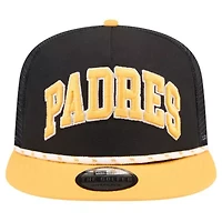 MLB San Diego Padres Throwback Meshback Golfer Hat