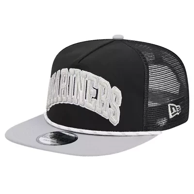 MLB Seattle Mariners Throwback Meshback Golfer Hat