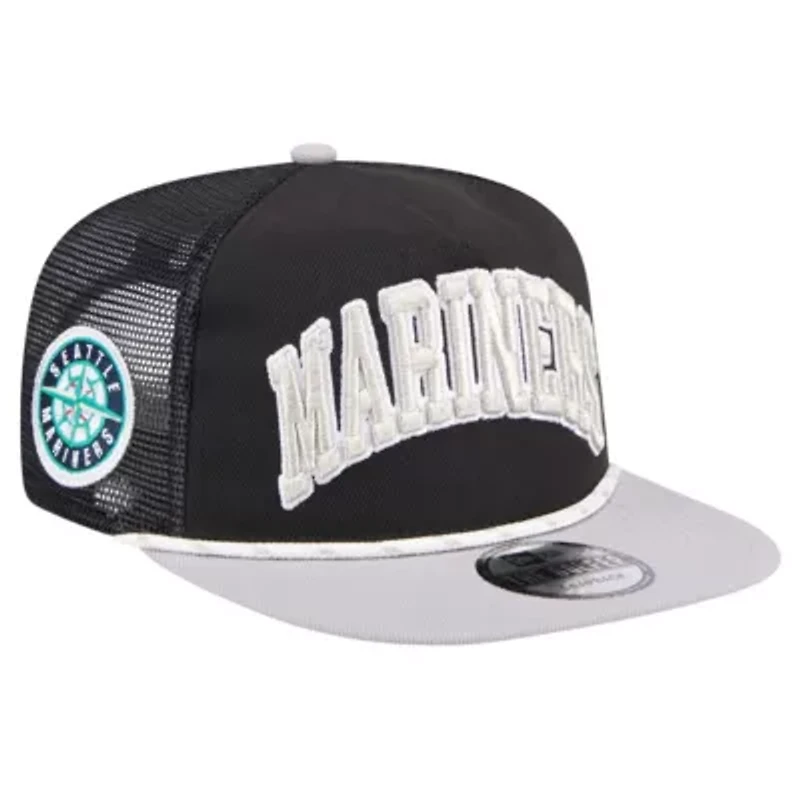 MLB Seattle Mariners Throwback Meshback Golfer Hat