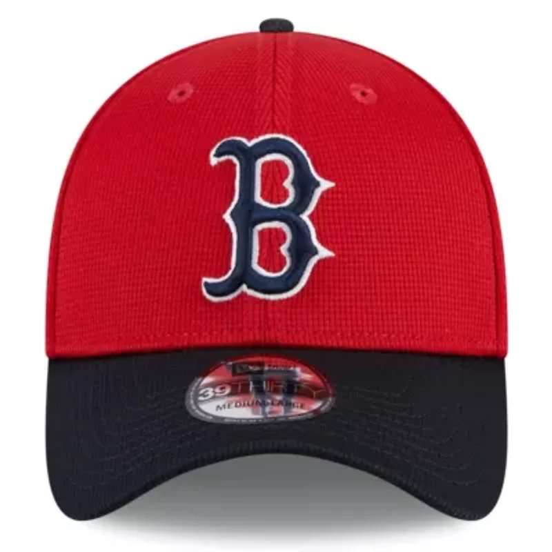 Boston Red Sox MLB 2025 Batting Practice 39THIRTY Flex Hat