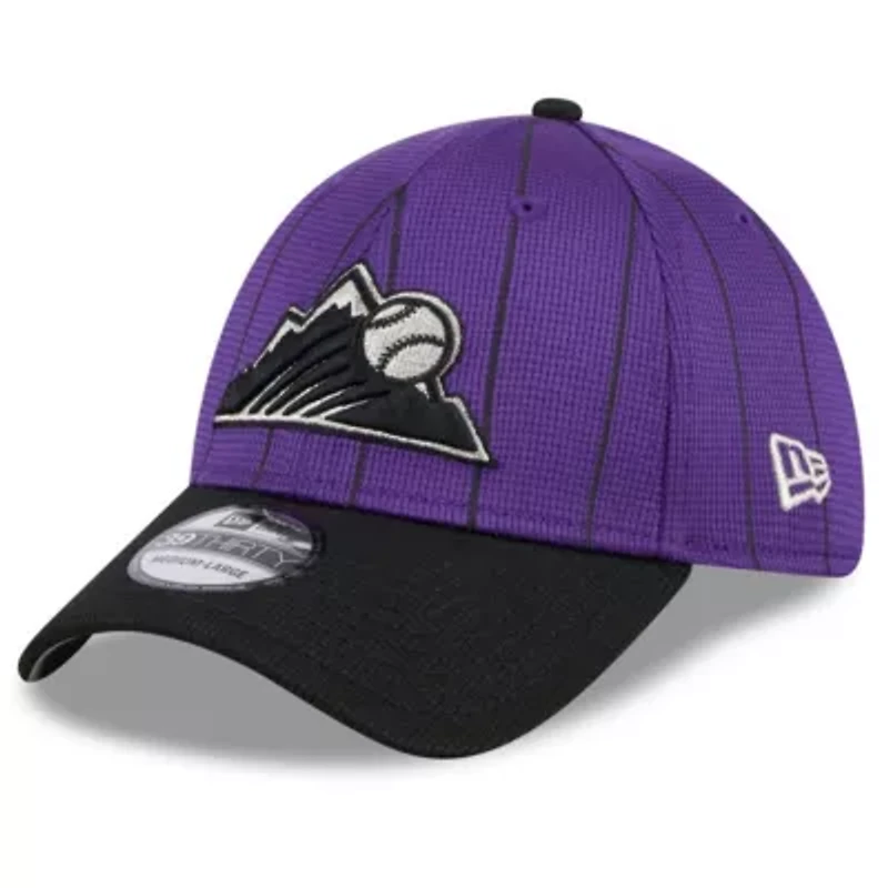 MLB Colorado Rockies 2025 Batting Practice 39THIRTY Flex Hat