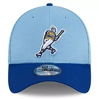 MLB Light Milwaukee Brewers 2025 Batting Practice 39THIRTY Flex Hat