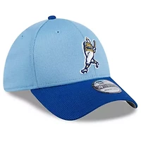 MLB Light Milwaukee Brewers 2025 Batting Practice 39THIRTY Flex Hat