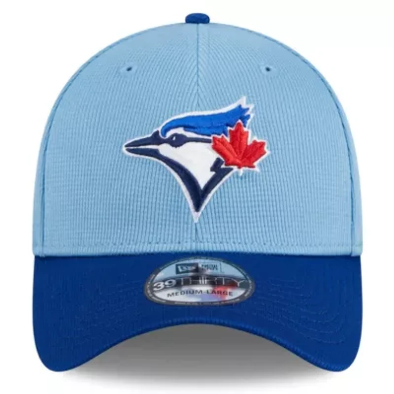 Toronto Blue Jays MLB Light 2025 Batting Practice 39THIRTY Flex Hat