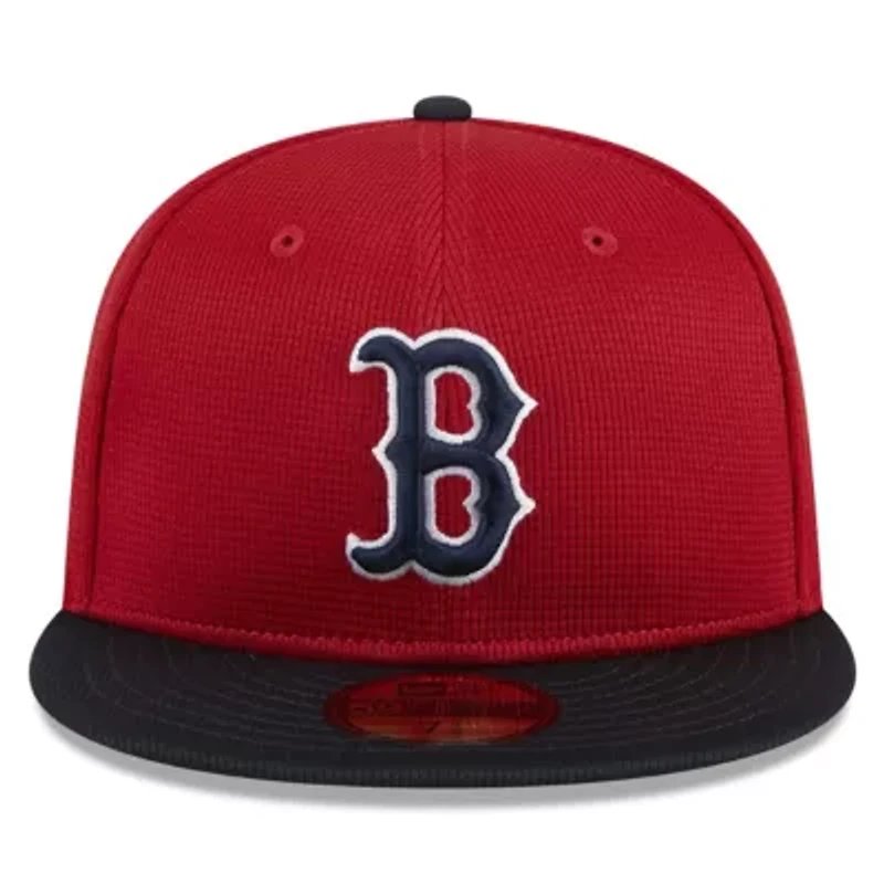 Boston Red Sox MLB 2025 Batting Practice 59FIFTY Fitted Hat