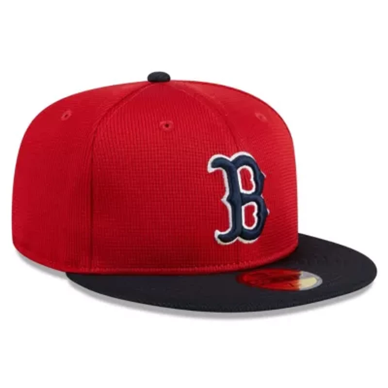 Boston Red Sox MLB 2025 Batting Practice 59FIFTY Fitted Hat