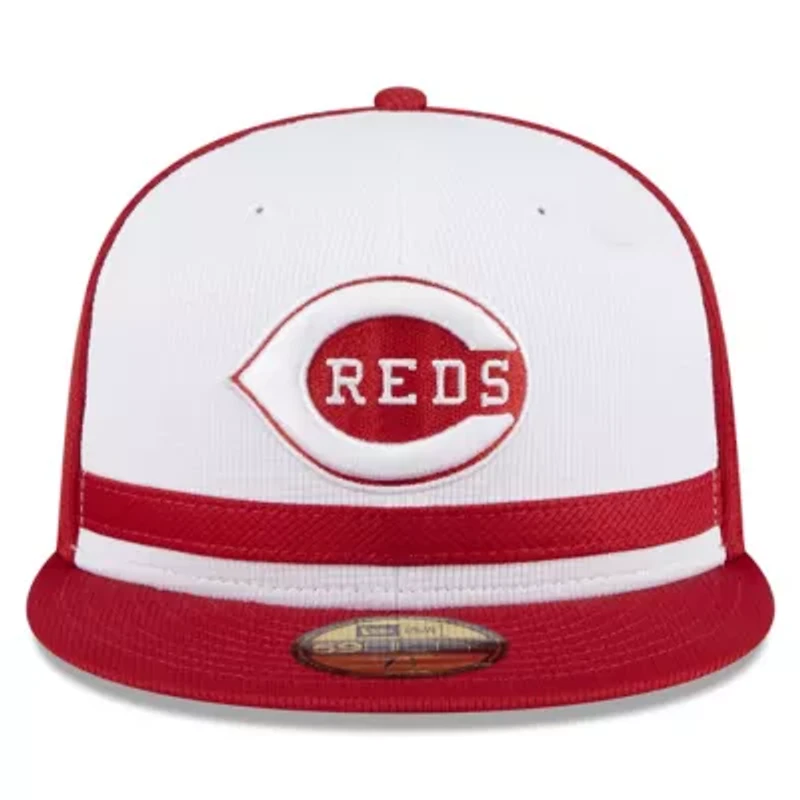 MLB Cincinnati Reds 2025 Batting Practice 59FIFTY Fitted Hat