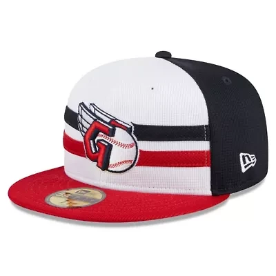 MLB Cleveland Guardians 2025 Batting Practice 59FIFTY Fitted Hat
