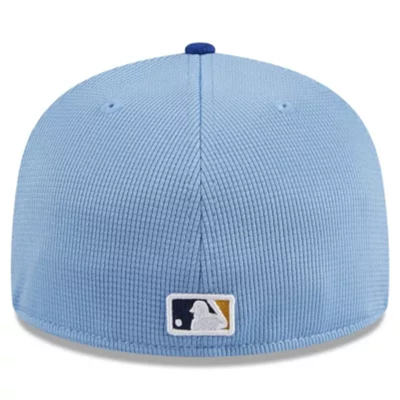 MLB Light Milwaukee Brewers 2025 Batting Practice 59FIFTY Fitted Hat