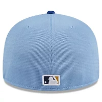MLB Light Milwaukee Brewers 2025 Batting Practice 59FIFTY Fitted Hat