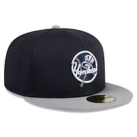 MLB New York Yankees 2025 Batting Practice 59FIFTY Fitted Hat