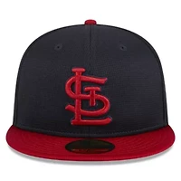 MLB St. Louis Cardinals 2025 Batting Practice 59FIFTY Fitted Hat