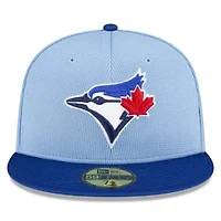Toronto Blue Jays MLB Light 2025 Batting Practice 59FIFTY Fitted Hat